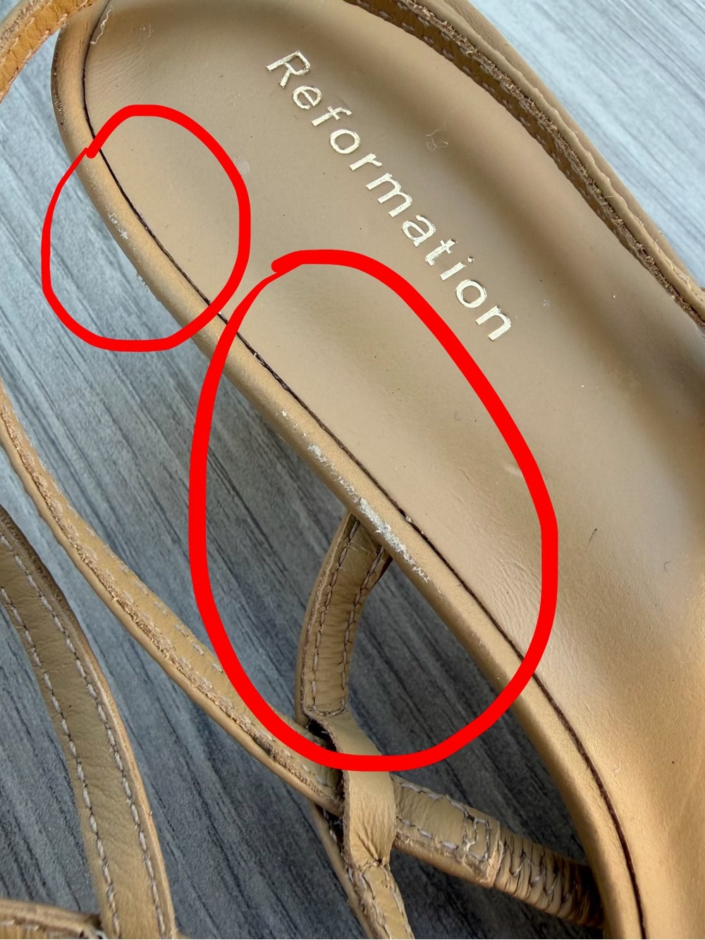 Reformation Serenity Bare Sandal - Picture 4 of 11